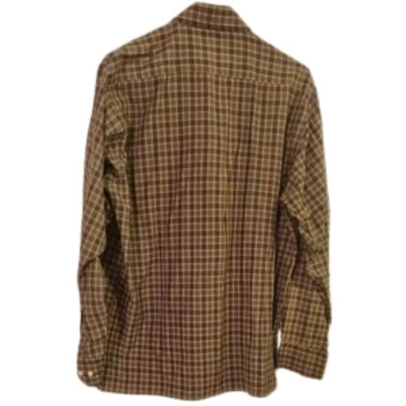 Peter England since 1889 Mens long sleeve button front shirt 40 cm - Picture 4 of 6